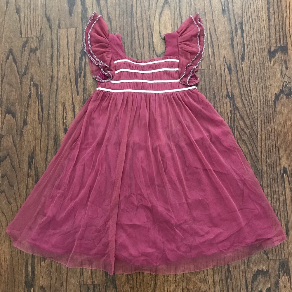 Ilovegorgeous Rose Beaded Nutcracker Holiday Dress